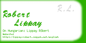robert lippay business card